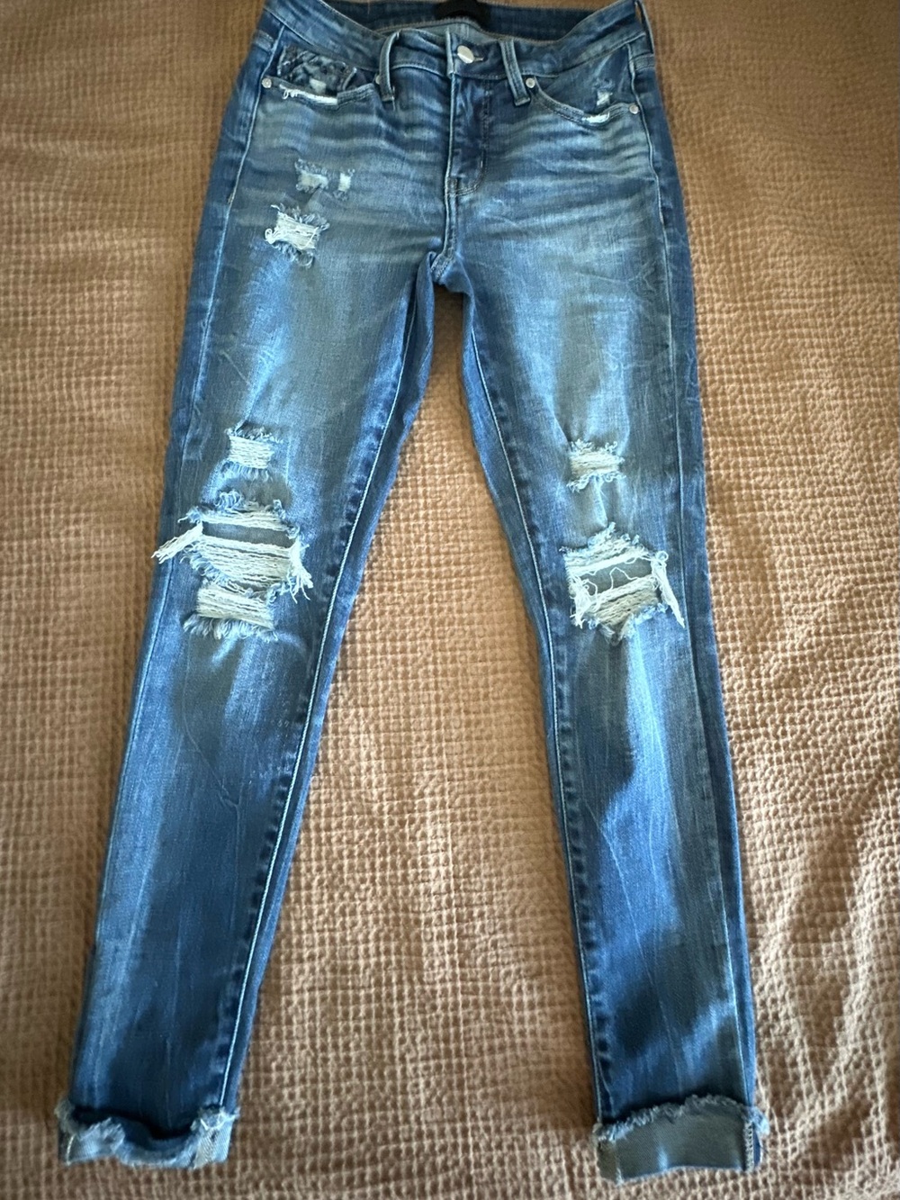 Buckle Black size 26 Distressed Women's Skinny Jeans - Blue